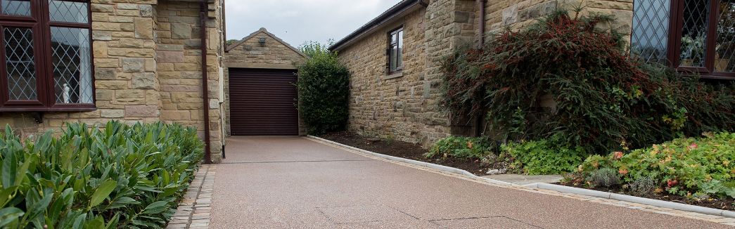Long Resin driveway