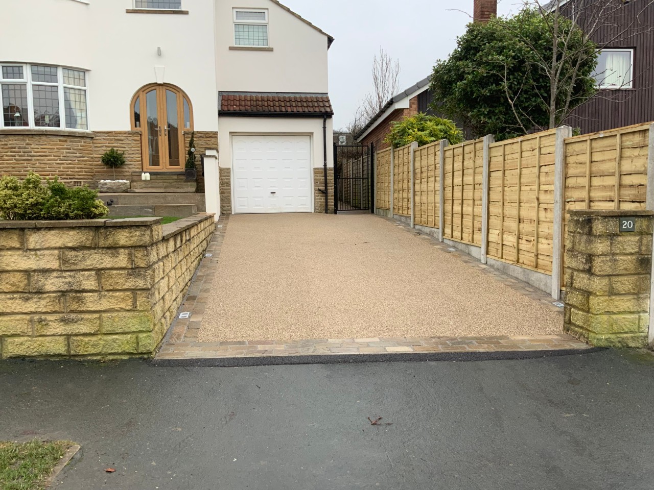 Resin driveways
