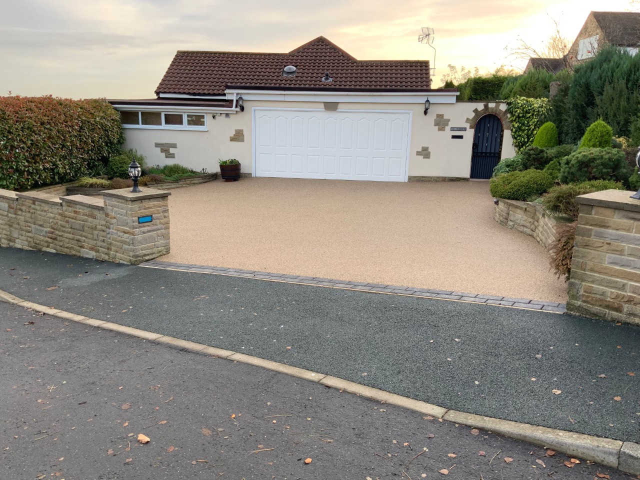 Resin driveways