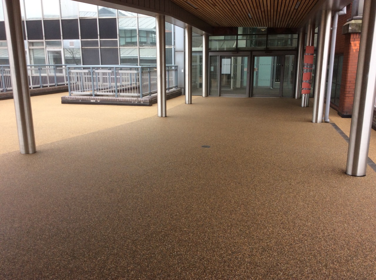 Resin car park