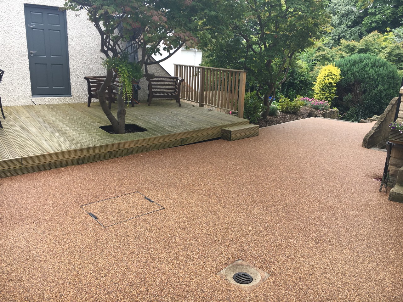 Resin driveways