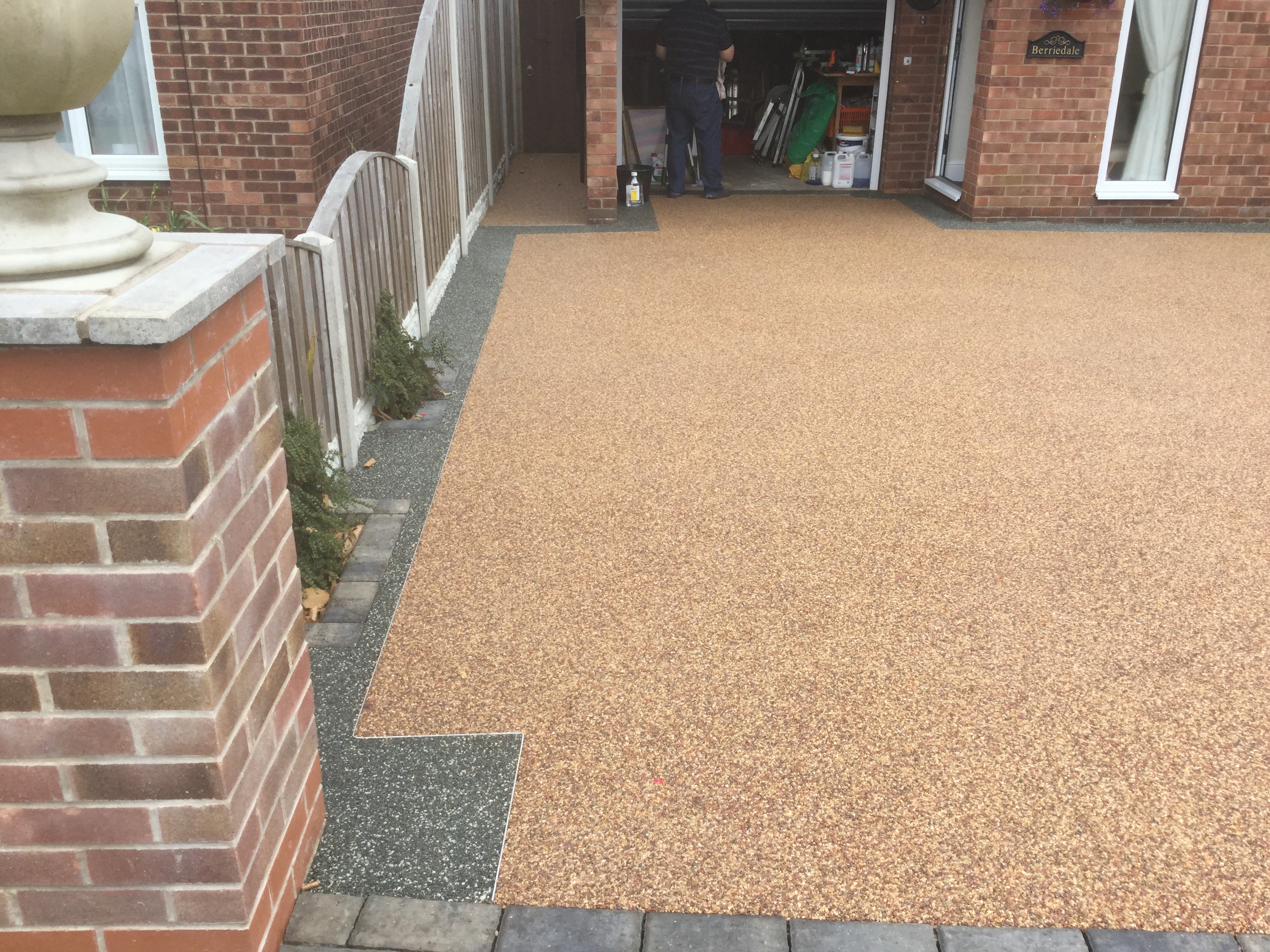 Resin driveways