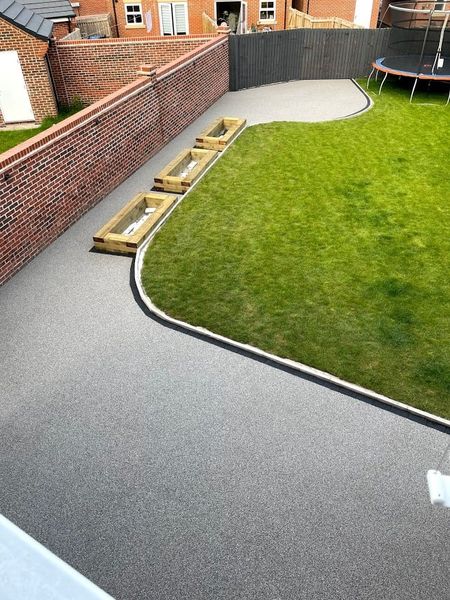 Resin driveways