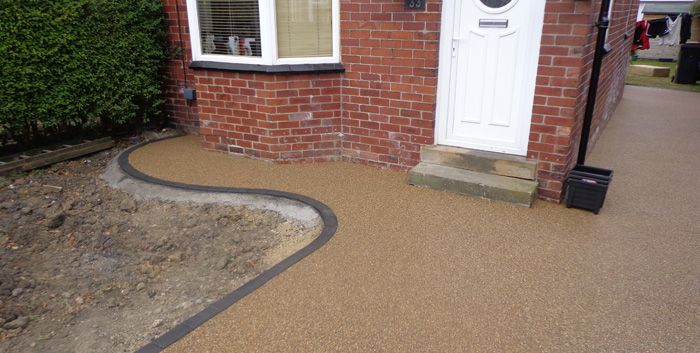 After resin driveway Hull