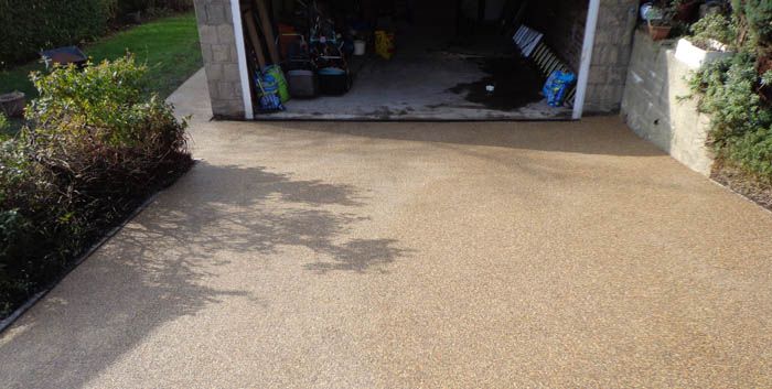 After image resin driveway Dewsbury