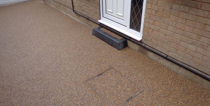 After Resin driveway Huddersfield