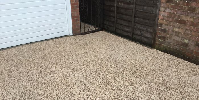 After image of new resin driveway Doncaster